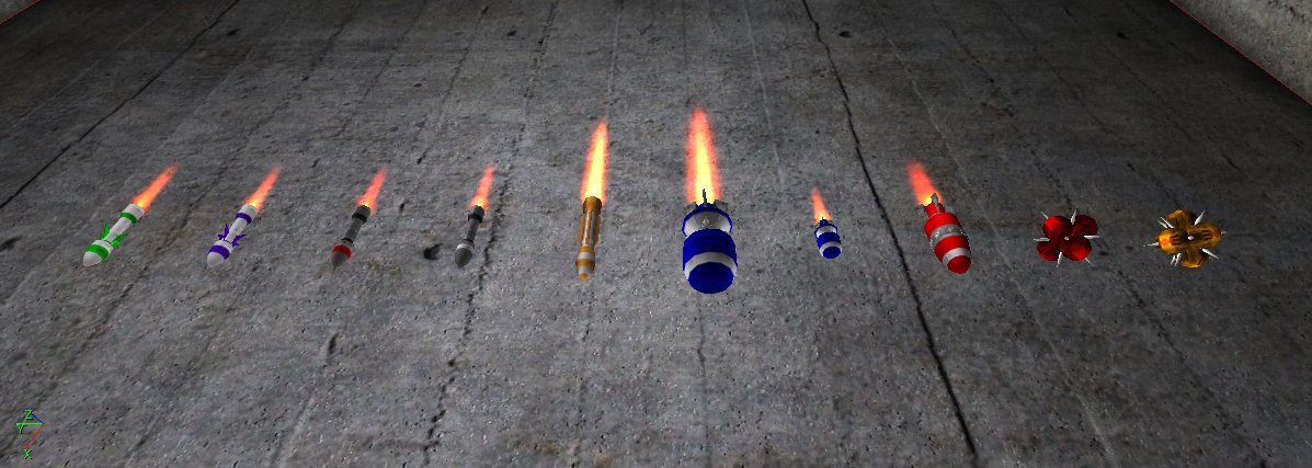Various rockets - can you name them?