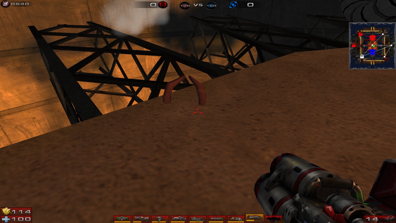Go down this spike.